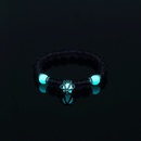 2022 new popular jewelry pumpkin element pendant beaded purple glass bluegreen luminous bead luminous elastic bracelet jewelrypicture15