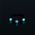 2022 new popular jewelry pumpkin element pendant beaded purple glass bluegreen luminous bead luminous elastic bracelet jewelrypicture17