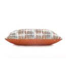 Fashion Simple Orange Jacquard Pillow Sofa Bedside Cushionpicture7