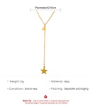retro tassel star necklace fashion alloy necklacepicture8