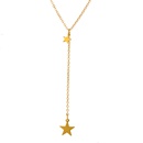 retro tassel star necklace fashion alloy necklacepicture9