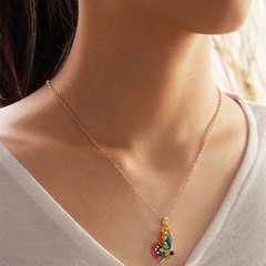 fashion retro butterfly necklace creative alloy necklace