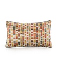 Fashion Simple Orange Jacquard Pillow Sofa Bedside Cushionpicture10