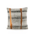 Fashion Simple Orange Jacquard Pillow Sofa Bedside Cushionpicture12