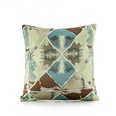 fashion dark green satin jacquard pillowcase bedroom cushionpicture15