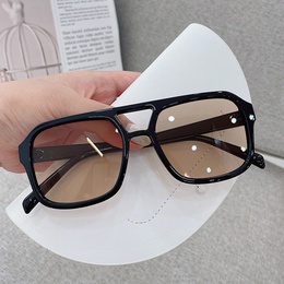 Retro Geometric Resin Polygon Full Frame Womens Sunglassespicture7