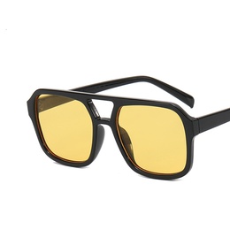 Retro Geometric Resin Polygon Full Frame Womens Sunglassespicture6