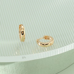 fashion alloy jewelry hollow hoop earrings wholesale