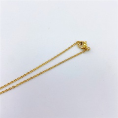 fashion Roman numeral diamond titanium steel necklace earings set