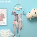 cute new cloud dream catcher wind chime tassel pendant ornament decorationpicture13