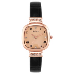 fashion women's watch new trend rhinestone-encrusted square quartz watch