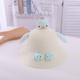 fashion contrast color Penguin Childrens straw hat fisherman hat summer sunscreen baby bag wholesalepicture12