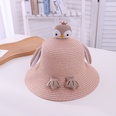 fashion contrast color Penguin Childrens straw hat fisherman hat summer sunscreen baby bag wholesalepicture13