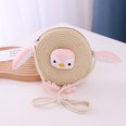 fashion contrast color Penguin Childrens straw hat fisherman hat summer sunscreen baby bag wholesalepicture16