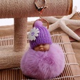 Doll fur ball keychain bag car cartoon plush doll pendantpicture17