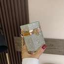 womens new acrylic color bright diamond shoulder messenger chain bag8108cmpicture8