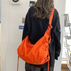 Crossbody canvas female large-capacity student one-shoulder diagonal bag