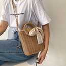 Straw woven fashion spring and summer new shoulder messenger bags20198cmpicture9
