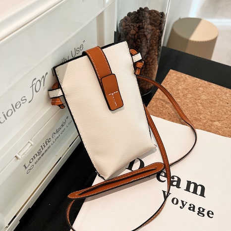 simple female new fashion single shoulder messenger small square bag12*18*4cm's discount tags