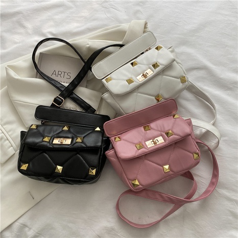 simple women's new fashion single shoulder diagonal handbag24*15*6.5cm's discount tags