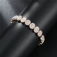 jewelry inlaid rhinestone wild multi-layer chain bracelet wholesale