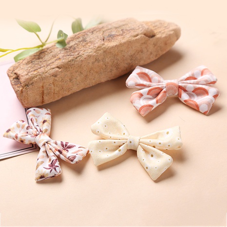 fashion new pastoral floral hairpin retro infant baby bangs clip NHFNH668425's discount tags