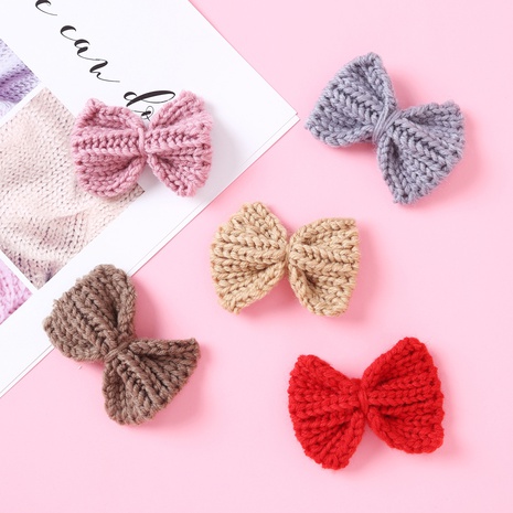 Bow Kids Hair Clips Cute Multicolor Folding Girls BB Clips's discount tags