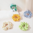 fashion simple printing hair ring simple solid color hair accessories setpicture1