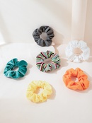 fashion simple solid color stripe hair flower hair accessoriespicture8