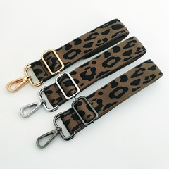 Neues verdicktes Damentaschenzubehör mit breitem Schultergurt und verstellbarem Leopardenmuster