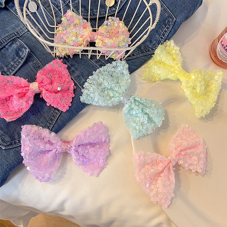simple sequins fashionl candy color cute hairpin hair accessories NHCQ672515's discount tags