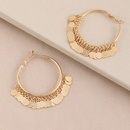 fashion gold geometric alloy tassel simple alloy earringspicture8