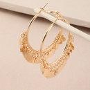 fashion gold geometric alloy tassel simple alloy earringspicture10