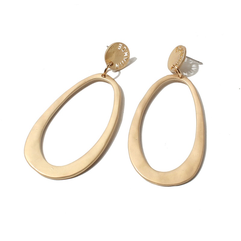 vintage geometric irregular ring hollow fashion drop earrings wholesale