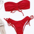 2022 new sexy solid color split swimsuit ladies bikinipicture15