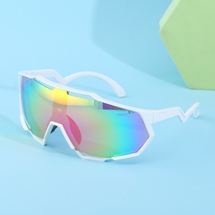 colorful bicycle men's one-piece lenses sports sunglasses men's shades
