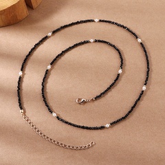 Retro-Perlennähte Perlenkette lange Taillenkette