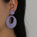new acrylic geometric print pendant earringspicture10