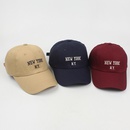 Korean spring and summer alphabet embroidered baseball hat femalepicture8