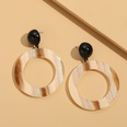 new acrylic geometric print pendant earringspicture16