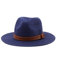 New spring and summer yellow belt accessories straw hat jazz hatpicture28