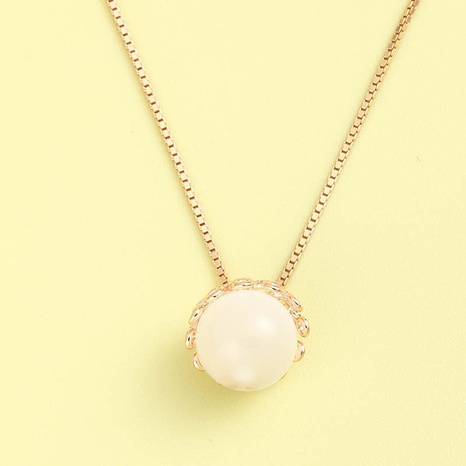 Simple classic fashion temperament S925 silver necklace's discount tags