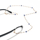 Fashion metal  Devils eye glasses mask chain accessoriespicture6
