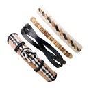 Fashion beaded multilayer combination adjustable leather handwoven braceletpicture4