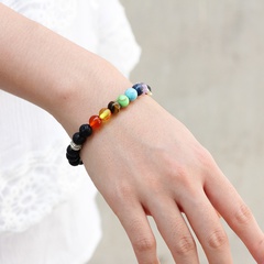 Fashion volcanic stone alloy bracelet creative jewelry wholesale