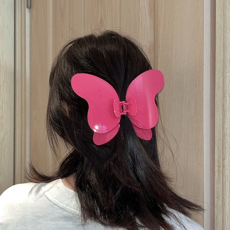 Oversized butterfly catch clip sweet hair clip hair accessories's discount tags
