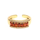 new fashion color inlaid zircon oval diamond copper ring accessoriespicture11