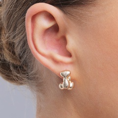 Fashion jewelry alloy cute strange small animal irregular earrings