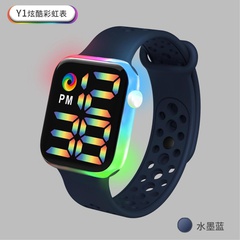 fashion simple LED electronic watch waterproof luminous digital electronic watch