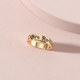 Fashion jewelry vintage engraved letter print alloy ringpicture6